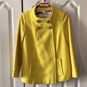Milly of New York Yellow blazer, sz 6